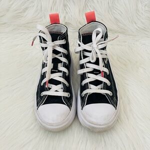 Converse Black and White High-Top Sneakers